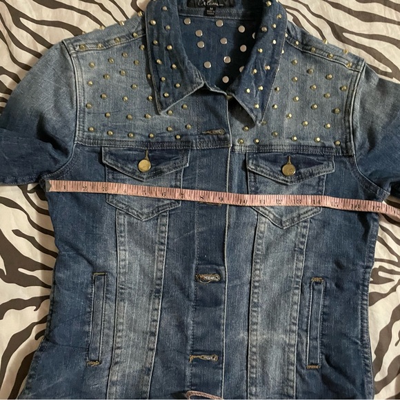 Studded Denim Jacket - Picture 6 of 7
